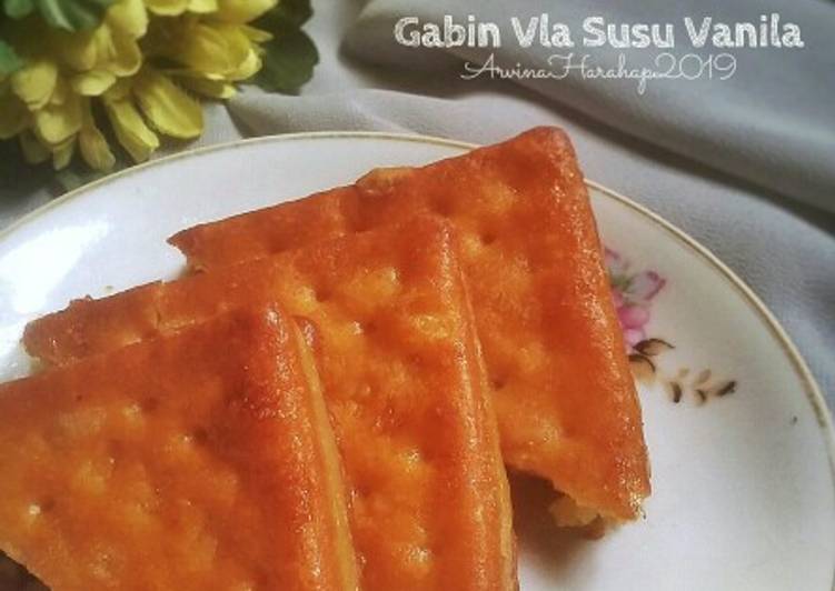 Anti Ribet, Memasak Gabin Vla Susu Vanila Yang Enak