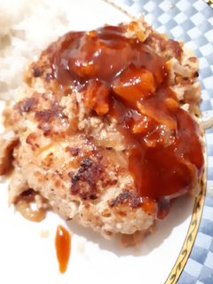 Foto resep Japanese Hamburg Steak (hanbagu)