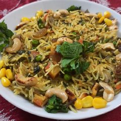 A picture of Haryali Fusion Pulao.