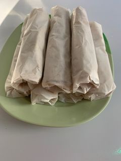 صورة لوصفة شاورما الدجاج بخبز الصاج 🌯🐓
