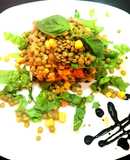 🌺🍀Ensalada fresca de lentejas 🍀🌺