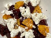 A picture of beets goat cheese