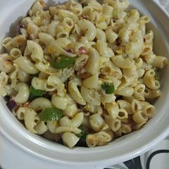 A picture of Cheesy Macaroni.