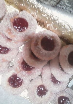 صورة لوصفة حلوة جافة بمعجون ❤🍓