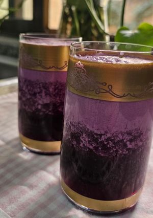 صورة لوصفة شراب🍷🍷🍷 الكركديه والأناناس 🍍🍍🍍