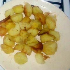 Fried potatoes A picture of Fried potatoes.