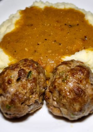 A picture of Easy Oven Baked Meatballs.