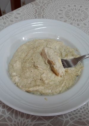 Una foto de 🇫🇷 Fondue "francés" vegano🧀