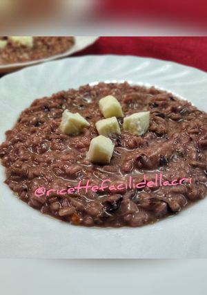 Foto di Risotto radicchio e taleggio