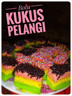 Foto resep Bolu kukus pelangi