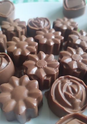 Mogyorókrémes és marcipános Bonbon recept fotója