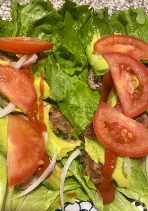 Una foto de Hamburguesa Low Carb