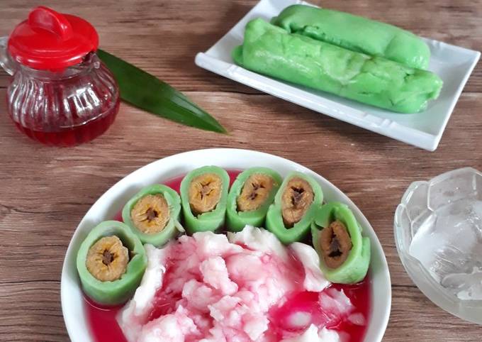 Ide  Es Pisang Ijo yang Bikin Ngiler Enak Banget