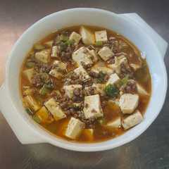 A picture of Tahu Daging Saus Pedas.