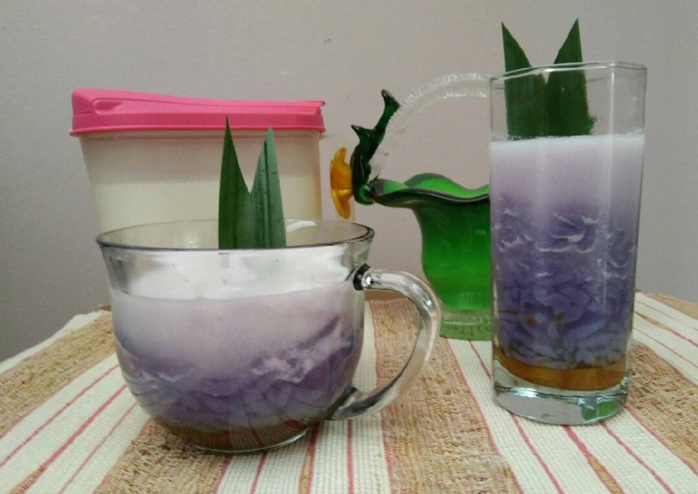 Cantiknya Cendol Ubi Ungu