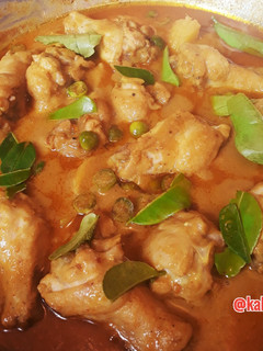 A picture of Panang Curry with Chicken Wings.