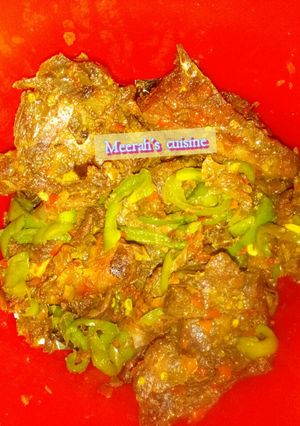 A picture of Pepper chicken.