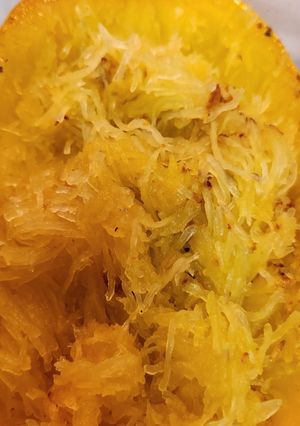 A picture of Spaghetti Squash.