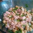 Ensalada de garbanzos con gulas