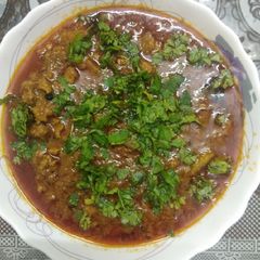 A picture of Aloo keema recipe.