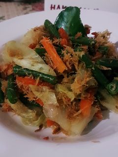 Foto resep Urap sayur rebon