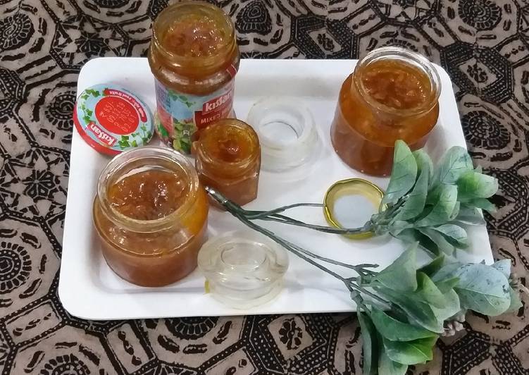 Steps to Prepare Perfect Orange marmalade jam