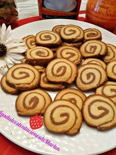 Una foto de Galletas de vainilla y chocolate