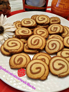 Una foto de Galletas de vainilla y chocolate