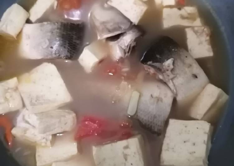 Bandeng tofu kuah tomat