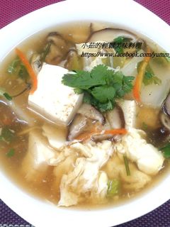 白菜豆腐羹 的食譜成品照片