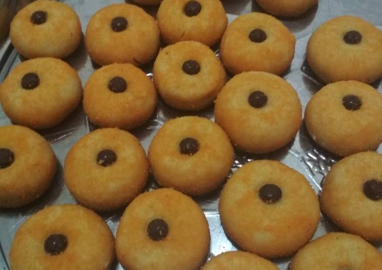 Kue monde cookies oven wajan