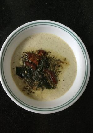 A picture of Andhra style Tasty Peanut chutney.