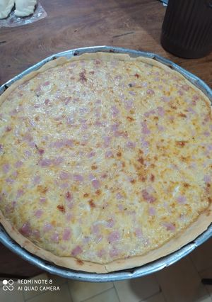 Una foto de Tarteleta de jamón y queso