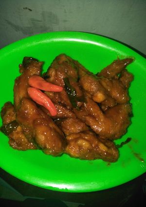 Foto resep Chiken wings saus madu