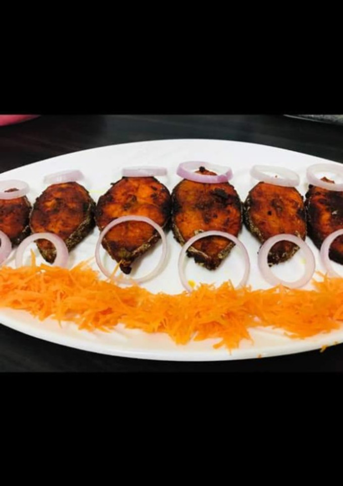 செட்டிநாடு வஞ்சரம் மீன் வறுவல்(மசாலா அரைத்து) (Vanjaram meen varuval recipe in tamil) செய்முறை முக்கிய புகைப்படம்