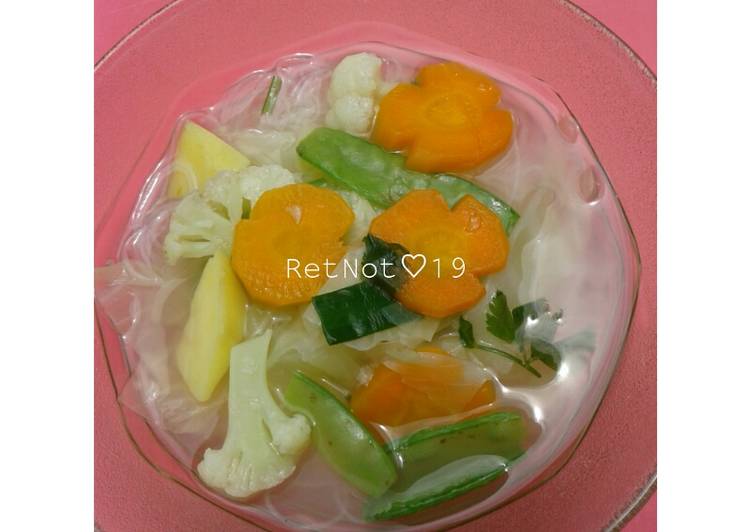 Langkah Mudah untuk Menyiapkan Sop sayur ♡, Menggugah Selera