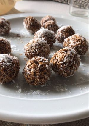 Una foto de Trufas de avena