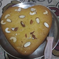 A picture of Delicious milk cake.