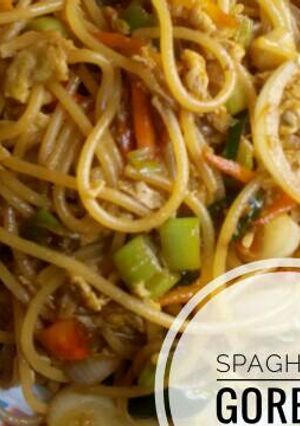 Foto resep Spagetti goreng 🍝 endezzz banget