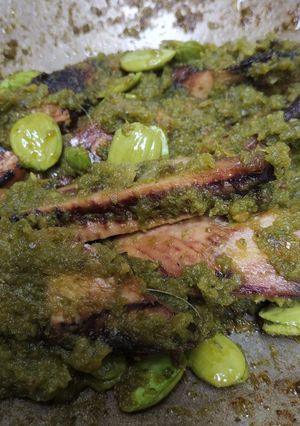 Foto resep Ikan cue campur Pete cabe ijo