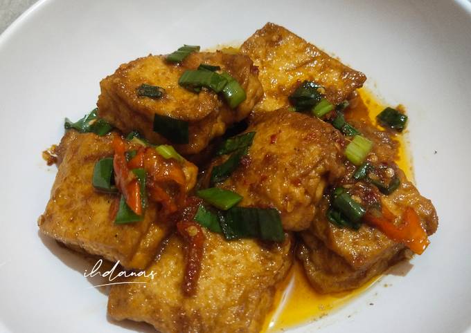 Resep Tahu Saus Tiram Menu Sahur Kilat Praktis Oleh Ihdanas Cookpad