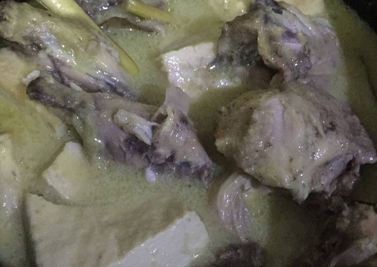 Opor Ayam Tahu 🍗