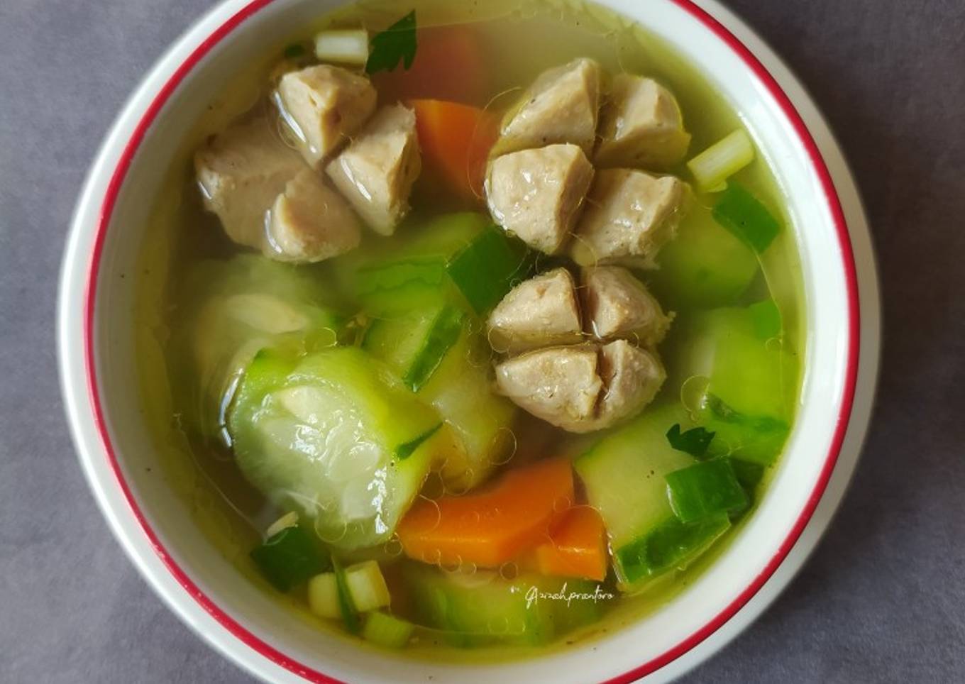 Sop Oyong Bakso