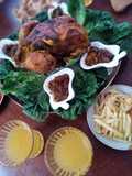 دجاجة معمرة poulet farci