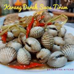 A picture of Kerang Darah Masak Saos Tiram.