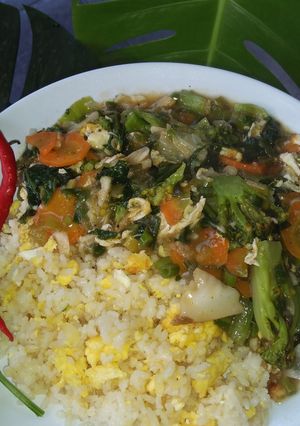 Foto resep Nasi Cap Cay
