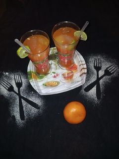 नारंगी मॉकटेल (narangi mocktail recipe in Hindi) रेसिपी मुख्य फोटो