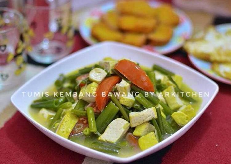 Resep 18. Tumis Kembang Bawang ala ArKitchen oleh Dikta Karlina (ArKitchen) - Cookpad