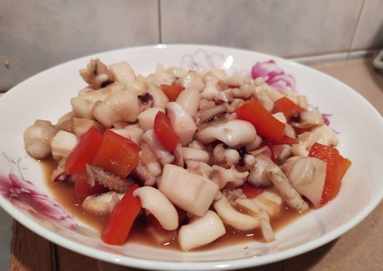 Masak cumi simple no msg