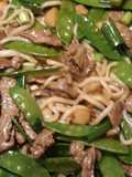 Udon Beef & Snow Peas